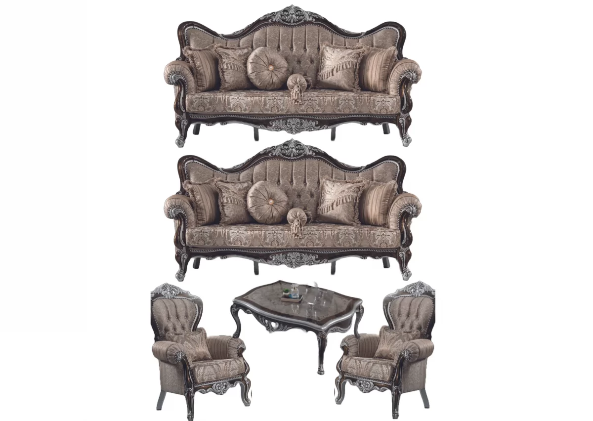 Reyyan Luxury Classic Sofa Set - SofaTurkey UAE