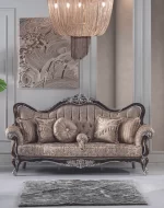 Reyyan Luxury Classic Sofa Set - Image 5