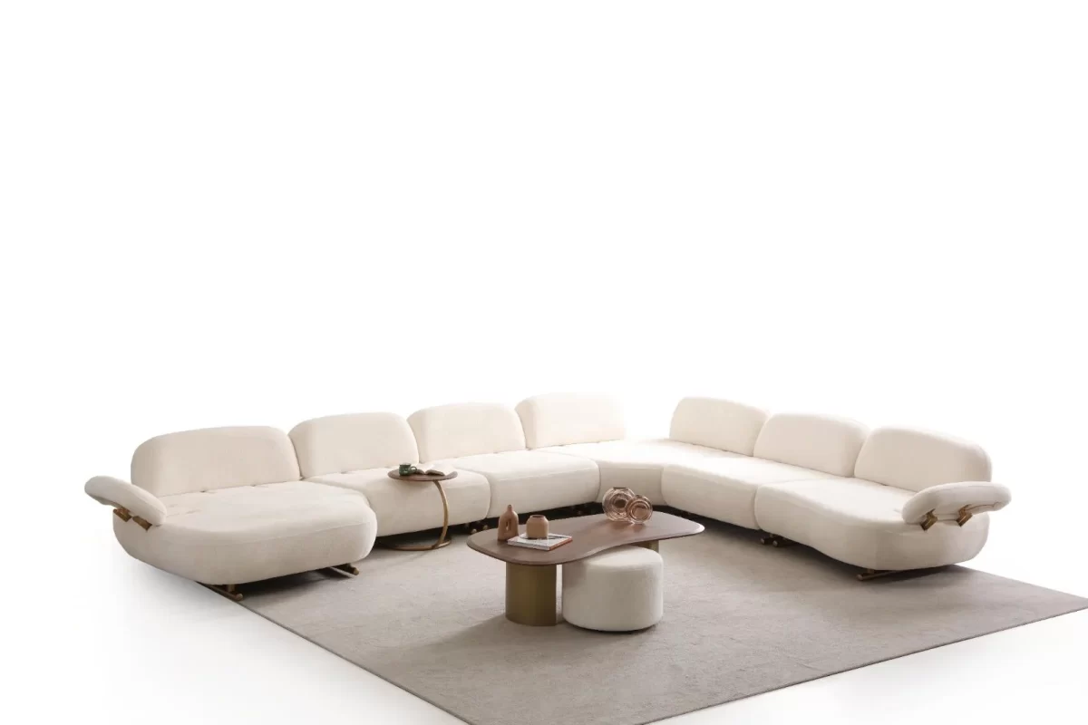 Selina Chaise Corner Sofa - 6 Modules - Image 3