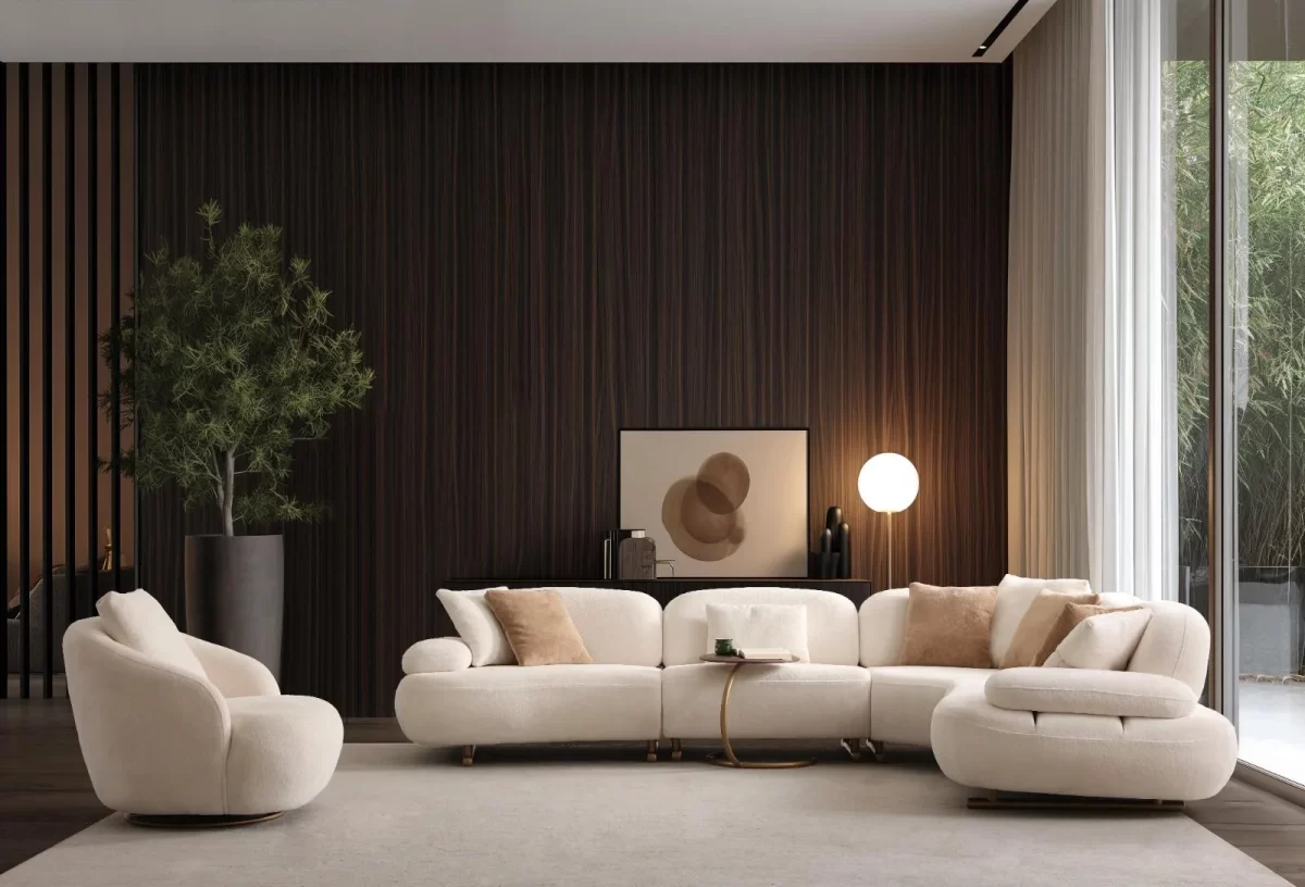 Selina Chaise Corner Sofa - 6 Modules - Image 4