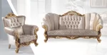 Silva Luxury Classic Sofa Set - Image 9