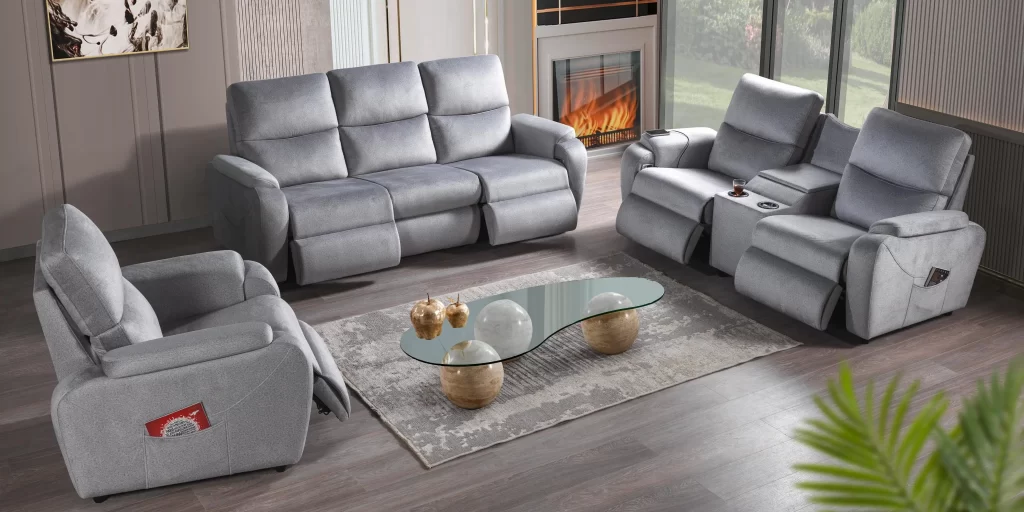 Venus Reclining Sofa Set - SofaTurkey UAE - Great Price!