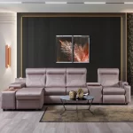 Zero Reclining Sofa Corner Set - Image 4