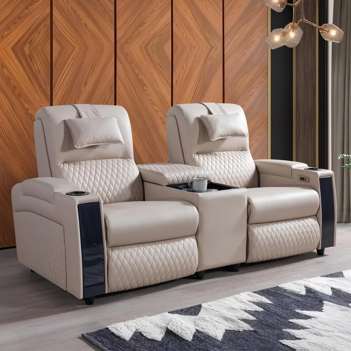 Anika Double Reclining Sofa - Image 5