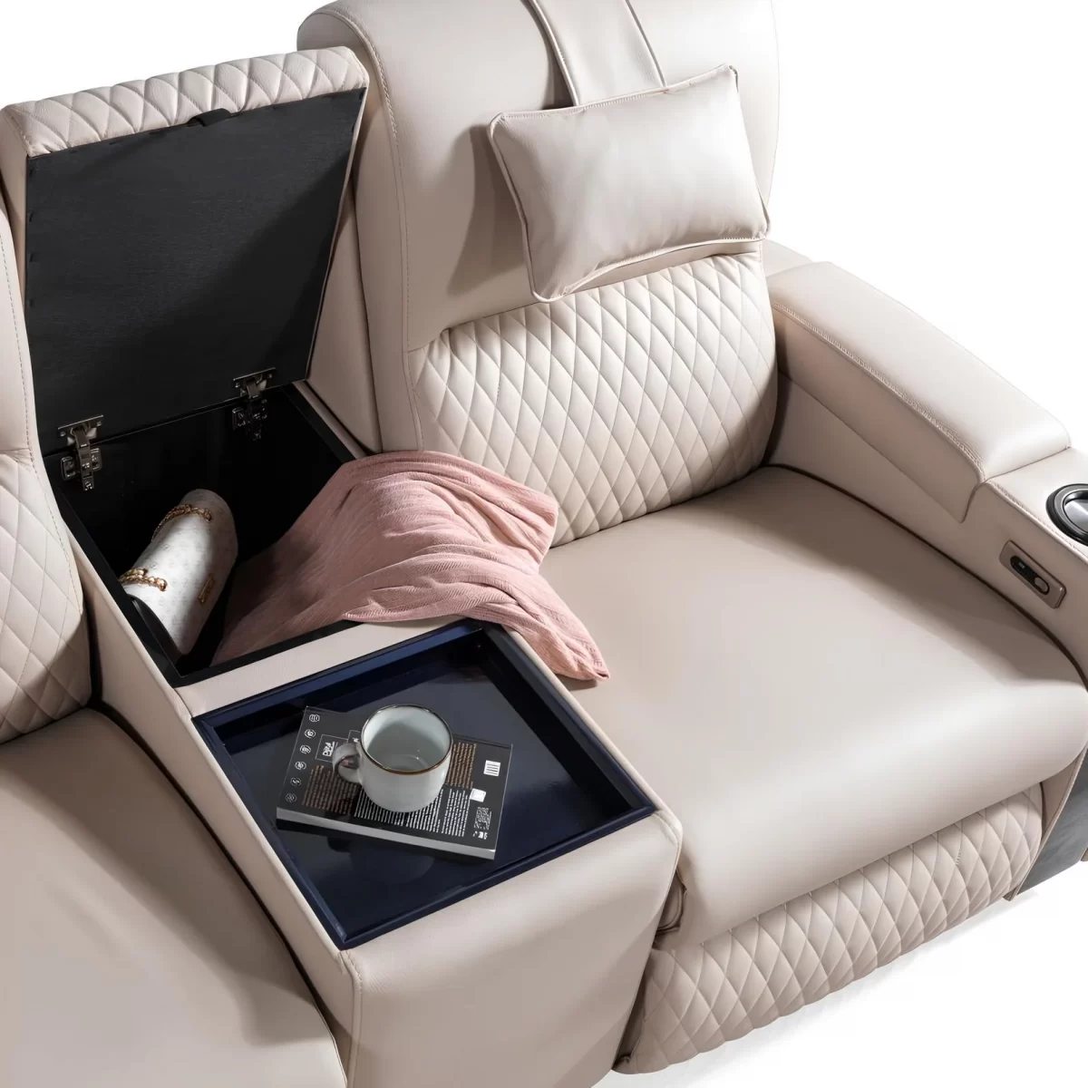Anika Double Reclining Sofa - Image 6