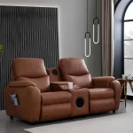 Babil Double Reclining Sofa v1 (Speakers) - Image 2