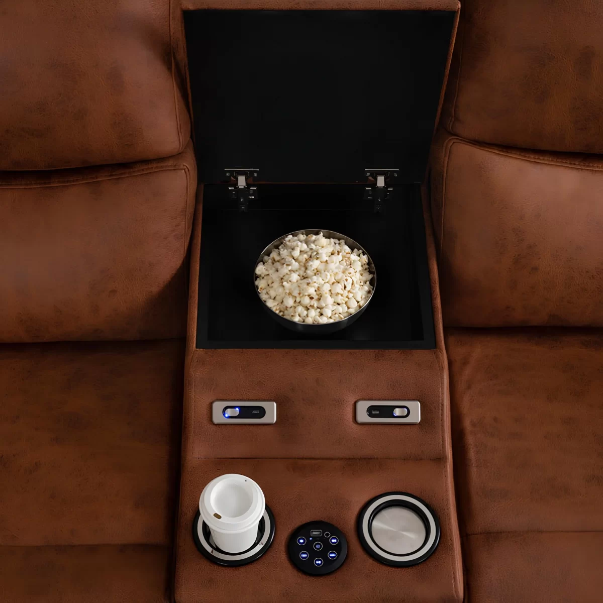Babil Double Reclining Sofa v1 (Speakers) - Image 4
