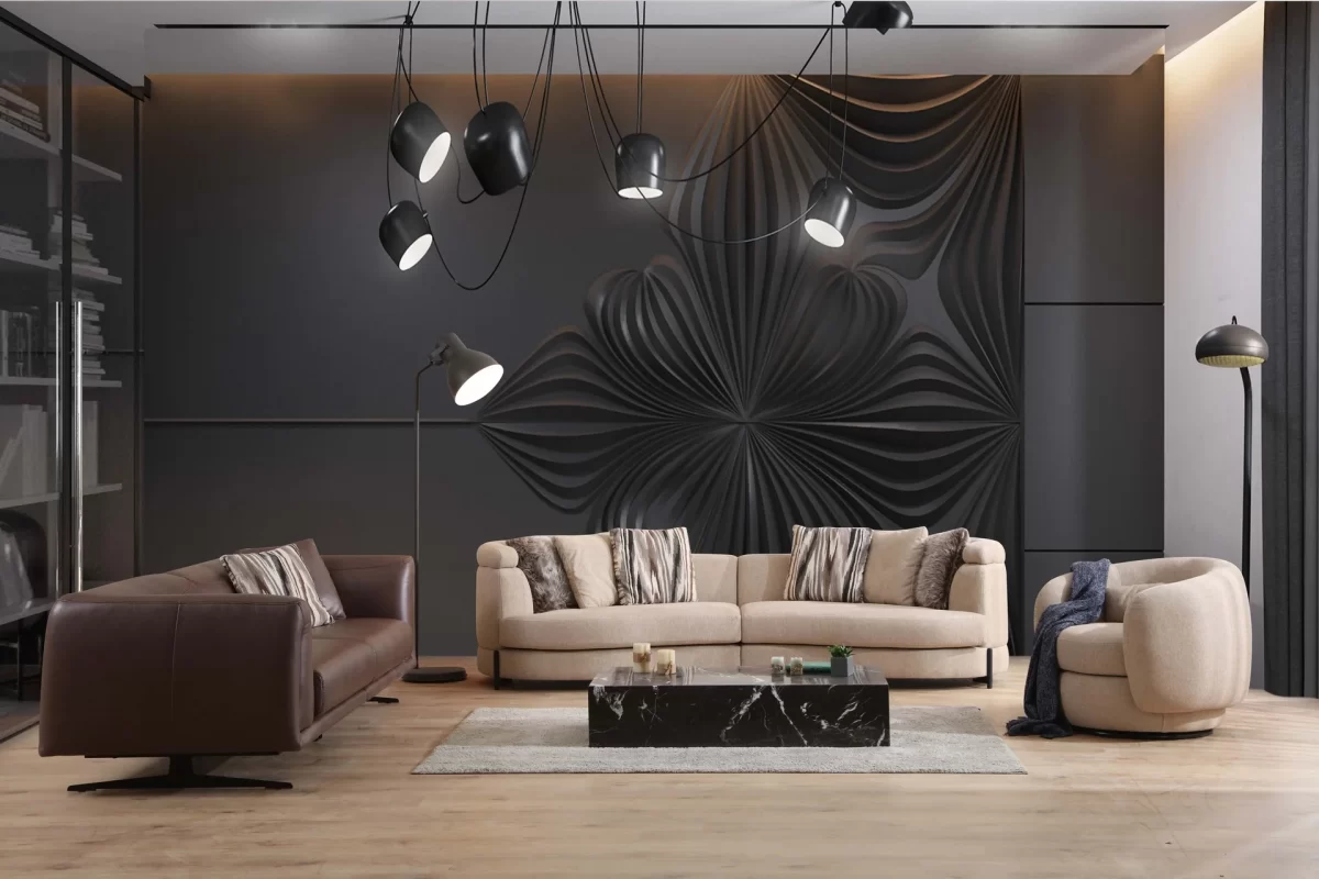 Lisbon Sofa Set - Image 2