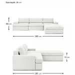 Siesta Modular Corner Set - 4 Modules - Image 10