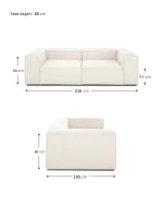 Soft Modular Sofa - 2 Modules - Image 10
