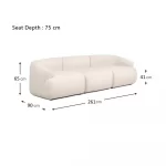 Togg Modular Sofa - 3 Modules - Image 5