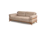 The Aero Sofa is a prime example of modern minimalist design. With its high-quality textured upholstery and frame, it offers unparalleled comfort and style for your living space.