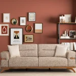 The Aero Sofa is a prime example of modern minimalist design. With its high-quality textured upholstery and frame, it offers unparalleled comfort and style for your living space.