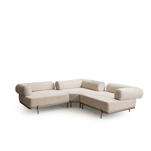 A masterpiece of modern furniture design showcasing elegant curves and perfectly suited for high-end European living spaces.
