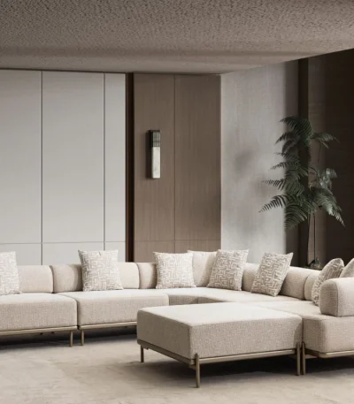 A masterpiece of modern furniture design showcasing elegant curves and perfectly suited for high-end European living spaces.