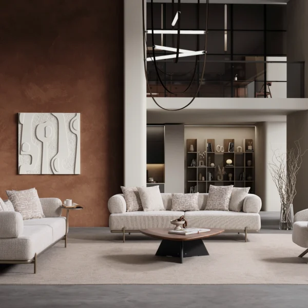Alexia Sofa Set SofaTurkey modern sofa set Europe Turkish furniture online boucle fabric couch high quality sofa Turkey luxury living room set 1
