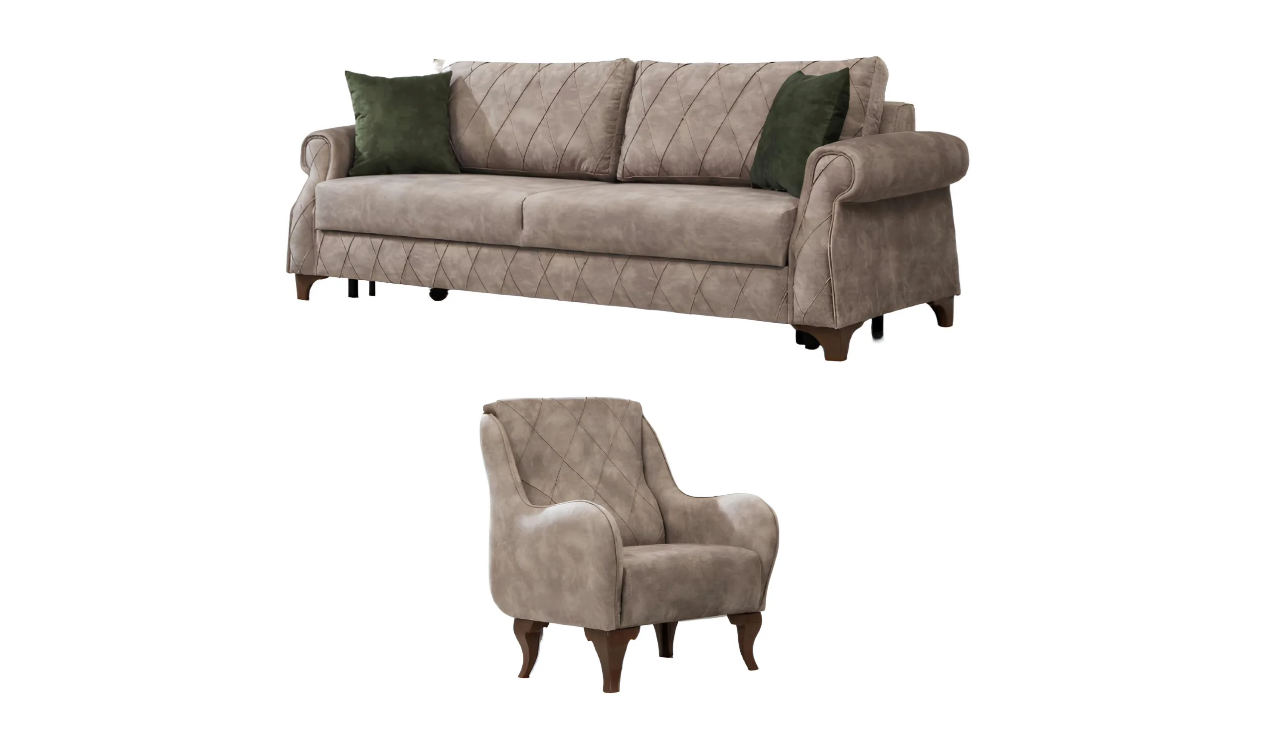 Alicante Sofa Set - Stylish sofas from Türkiye. 2 Alicante Sofa Set - Image 1