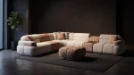 The meeting point of natural tones and unparalleled comfort. Bring a bohemian breeze to your living space with the Aloha Corner Sofa.