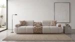 A meeting point of natural tones and unparalleled comfort. Bring a bohemian touch to your living space with the Aloha Sofa.
