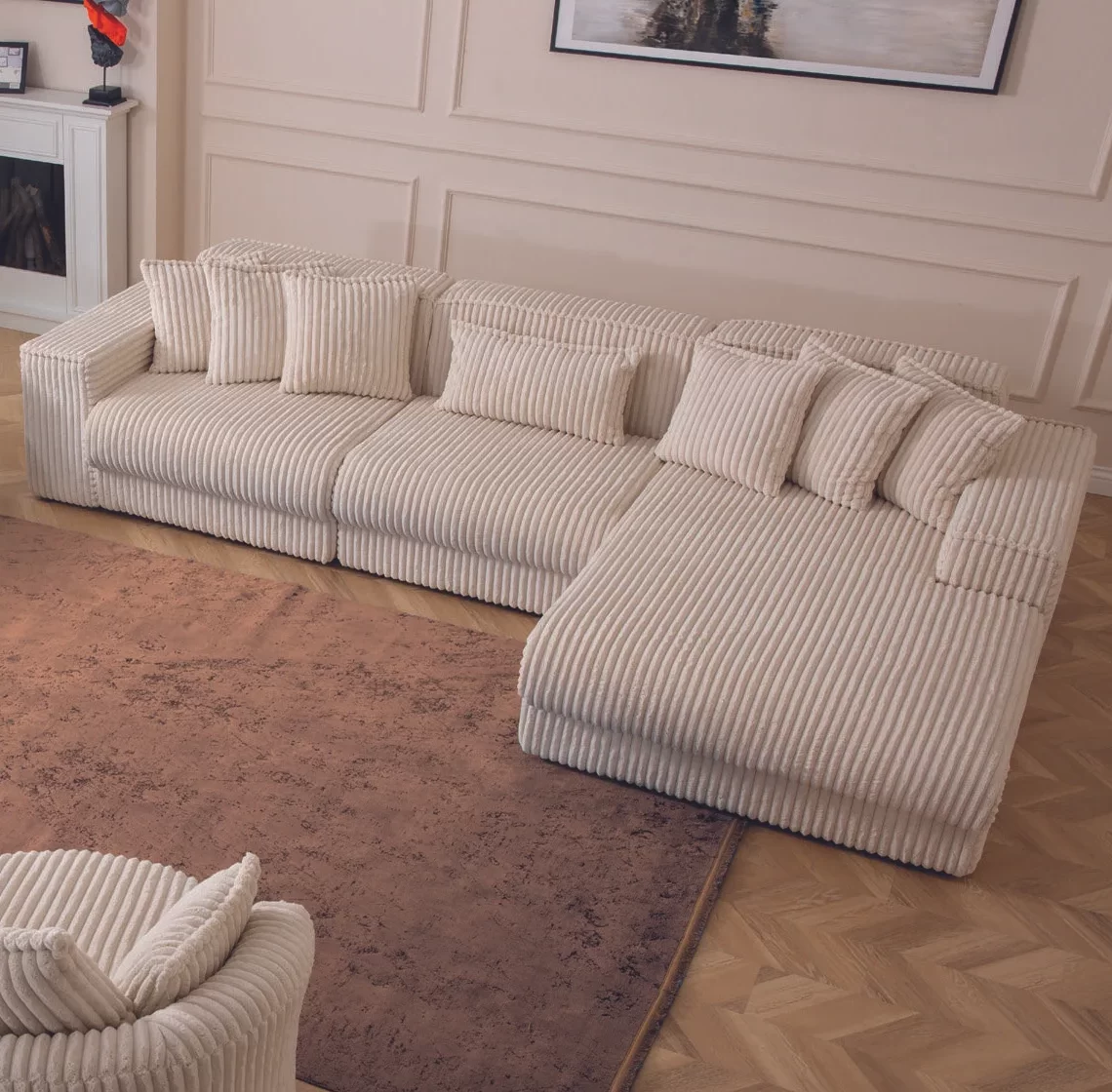 Bisa-Sofa-Set-Corner-Style-SofaTurkey Bisa Corner Sofa - Image 1