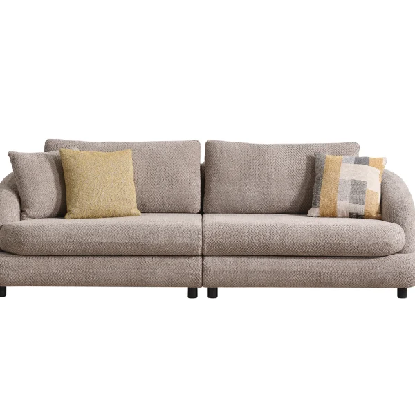 Experience ultimate comfort with the Cloud Sofa. Its modular design and trendy texture add a soft, organic touch to any modern European living space.