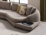 Experience ultimate comfort with the Cloud Sofa. Its modular design and trendy texture add a soft, organic touch to any modern European living space.