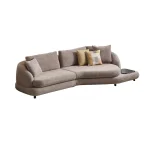 Experience ultimate comfort with the Cloud Sofa. Its modular design and trendy texture add a soft, organic touch to any modern European living space.