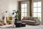 Transform your living space with the Cloud Sofa Set. It features organic shapes, stylish upholstery, and a modular design that adapts to your lifestyle and comfort needs.