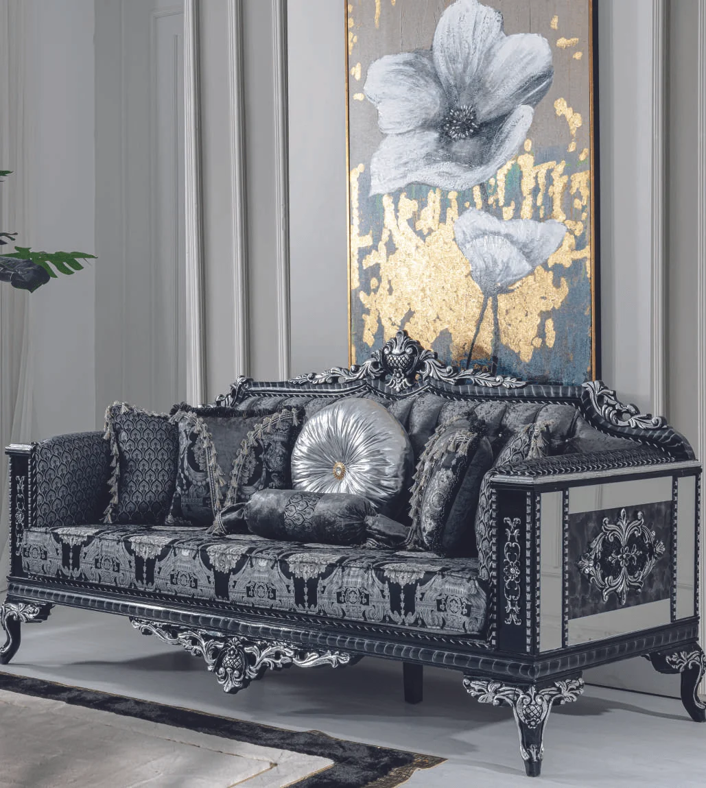 Dalal Luxury Classic Sofa Set - Avant-garde 6 Dalal Luxury Classic Sofa - Image 1
