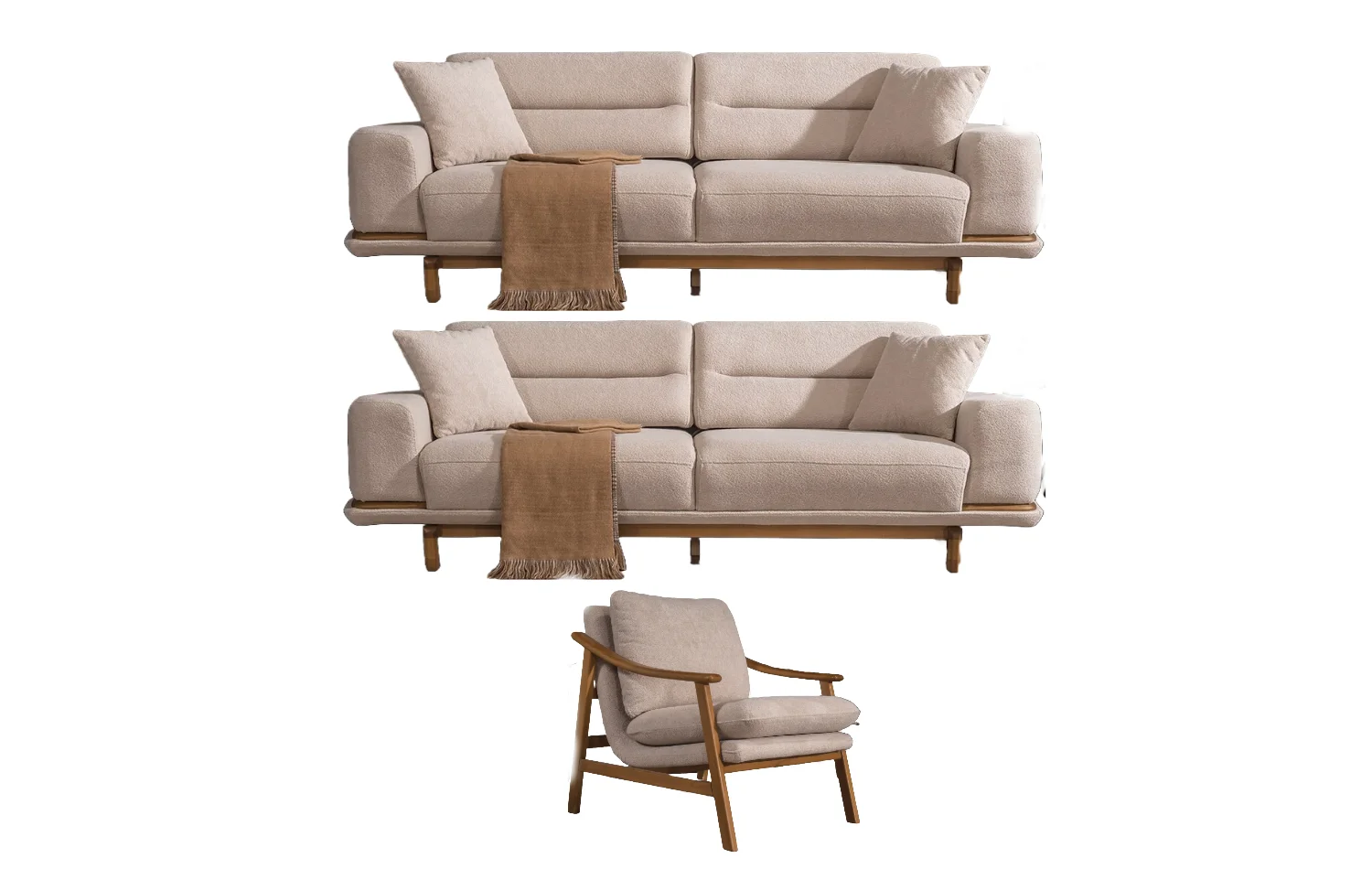 Downtown Sofa Set - SofaTurkey 1 Downtown Sofa Set - Image 1
