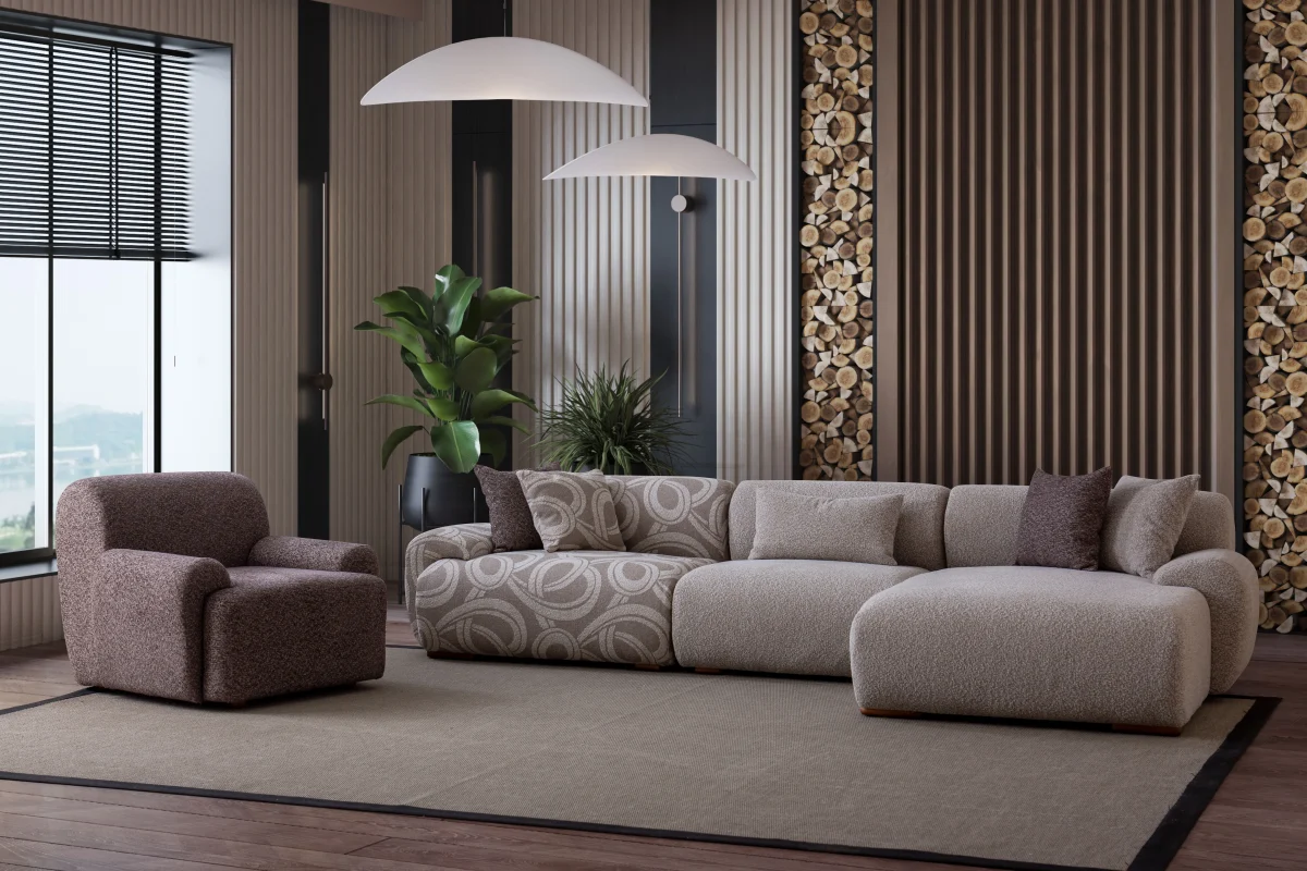 Elegante Corner Sofa - Image 13