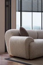 Elegante Corner Sofa Set - Image 7