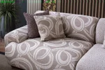 Elegante Corner Sofa Set - Image 10