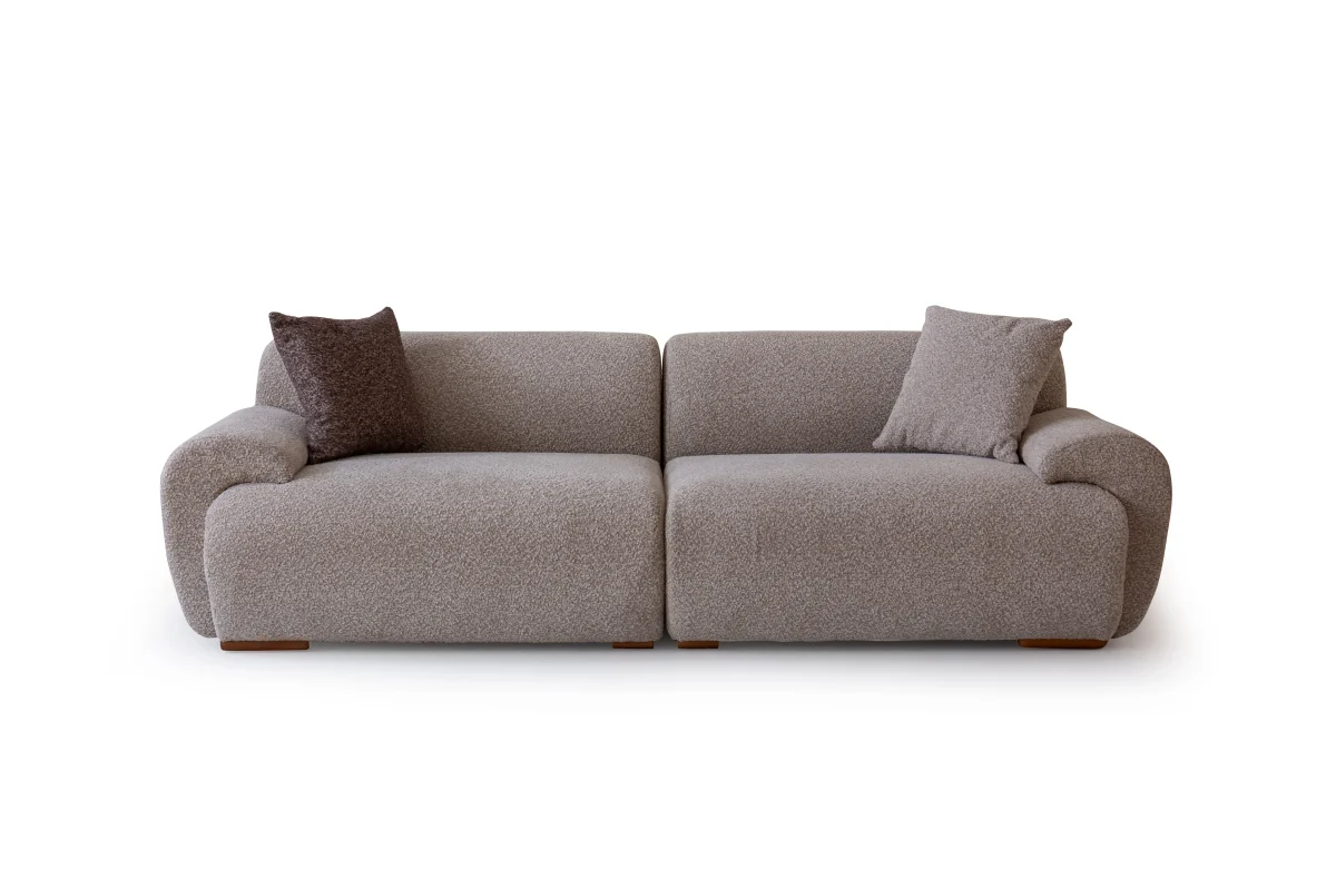 Elegante L Corner Sofa Set - Image 5