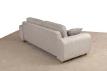 The Elina Sofa combines a simple and minimalist silhouette with rich tactile textures. With its ergonomic support and natural details, it creates the perfect focal point for any modern European home.