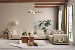 The Elysian Modular Corner Sofa redefines the seating experience with its cloud-soft comfort and stylish fabric upholstery. A versatile masterpiece designed for modern European living spaces.