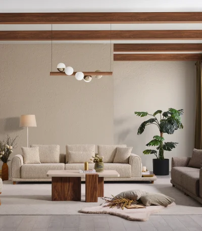 The Elysian Modular Corner Sofa redefines the seating experience with its cloud-soft comfort and stylish fabric upholstery. A versatile masterpiece designed for modern European living spaces.
