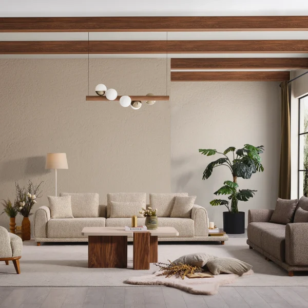 The Elysian Modular Corner Sofa redefines the seating experience with its cloud-soft comfort and stylish fabric upholstery. A versatile masterpiece designed for modern European living spaces.