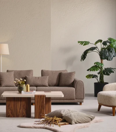 The Elysian Modular Corner Sofa redefines the seating experience with its cloud-soft comfort and stylish fabric upholstery. A versatile masterpiece designed for modern European living spaces.