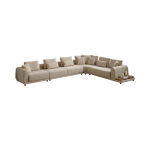The Elysian Corner Sofa redefines seating with its cloud-like comfort, stylish upholstery, and integrated side tables. A versatile masterpiece for the modern European lifestyle.