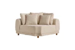 The Elysian Corner Sofa redefines seating with its cloud-like comfort, stylish upholstery, and integrated side tables. A versatile masterpiece for the modern European lifestyle.