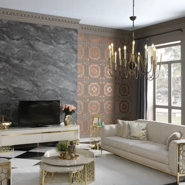 Ferras Sofa Set Luxury Sofa from Turkey 3