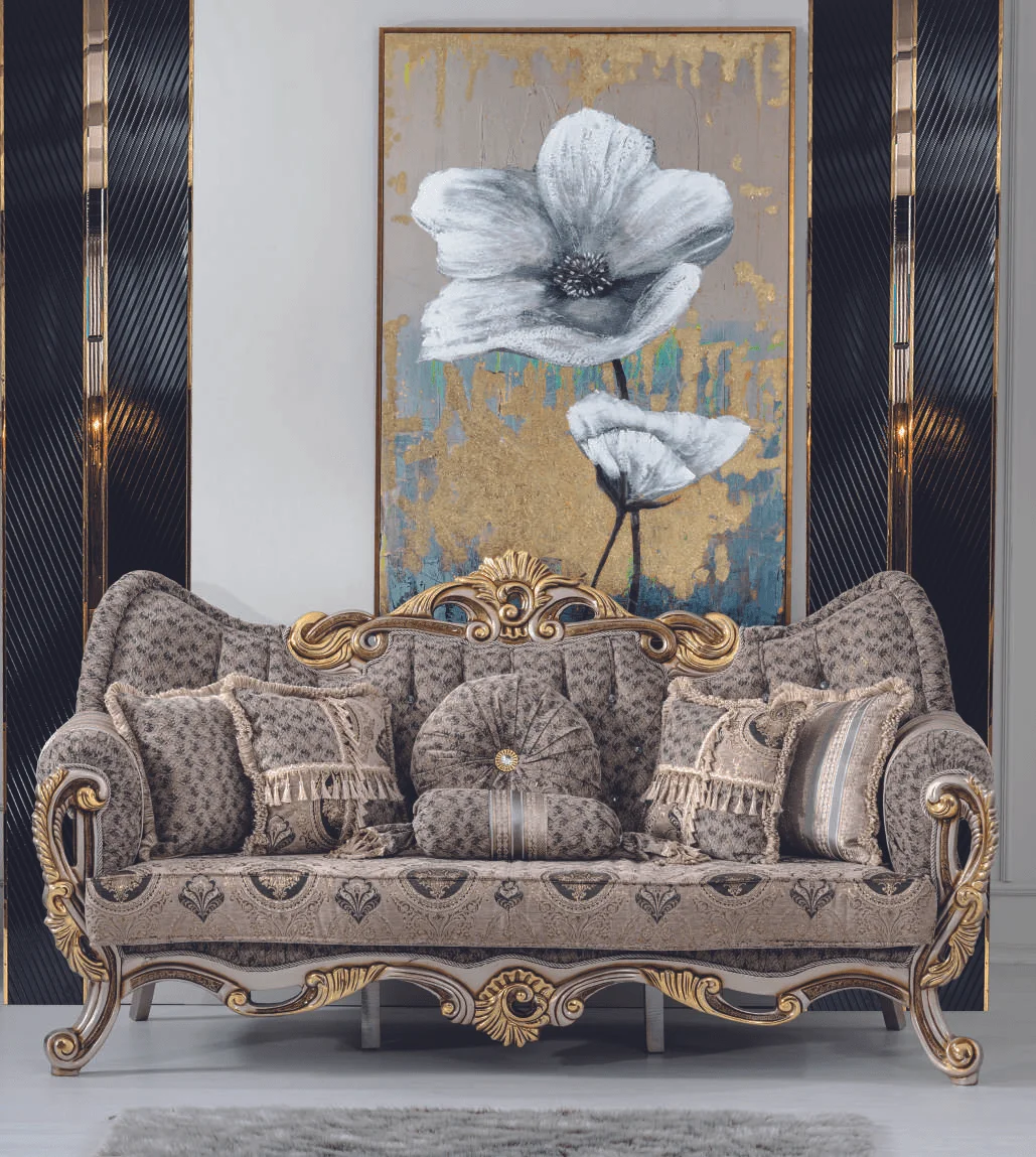 Gaye Luxury Classic Sofa Set - Avantgarde 6 Gaye Luxury Classic Sofa - Image 1