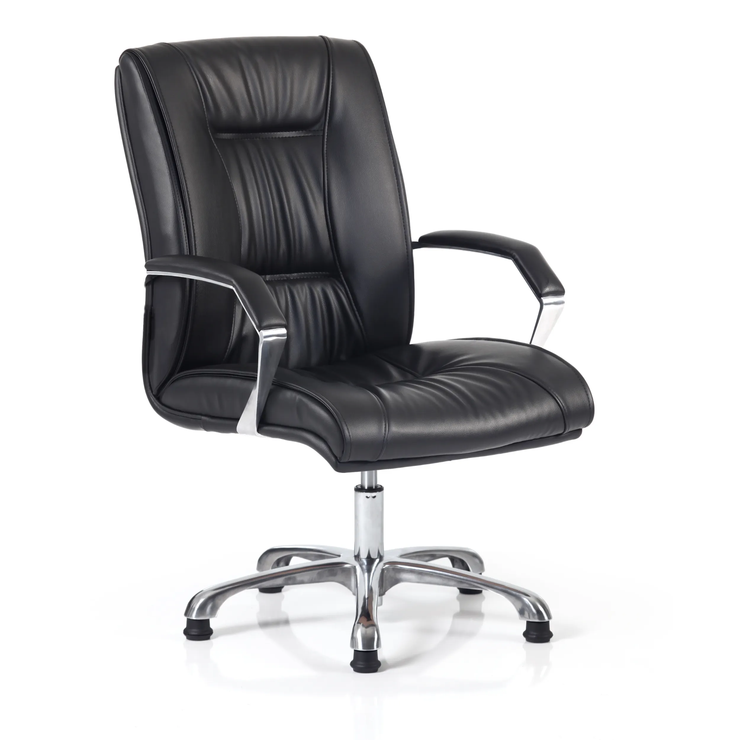 Honor Office Guest Chair - Leather Modern Honor Office Guest Chair - Image 1