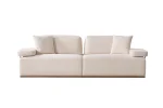 The Inara Corner Sofa adds a sophisticated touch to your living space with its timeless fabric and minimalist design. Its modular structure allows it to perfectly fit into any room.