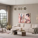 The Inara Corner Sofa Set adds a sophisticated touch to your living space with its timeless fabric and minimalist design. Its modular structure allows it to perfectly fit into any room.
