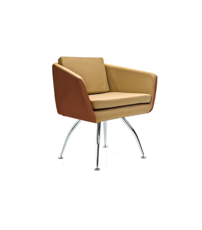 A perfect blend of industrial robustness and contemporary style. With its premium base and specially designed upholstery, the Koda Office chair offers superior comfort for any modern workspace or executive office.