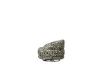 Lara Armchair: Spin in style with our geometric masterpiece. The perfect blend of retro patterns and modern comfort.