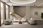 The Lara Sofa Set is more than just a piece of furniture; it's a design statement. Inspired by the fluid shapes of nature, this set eliminates sharp edges, opting instead for organic curves. Upholstered in high-density fabric, this set offers a luxurious experience that appeals to both the touch and the eye.