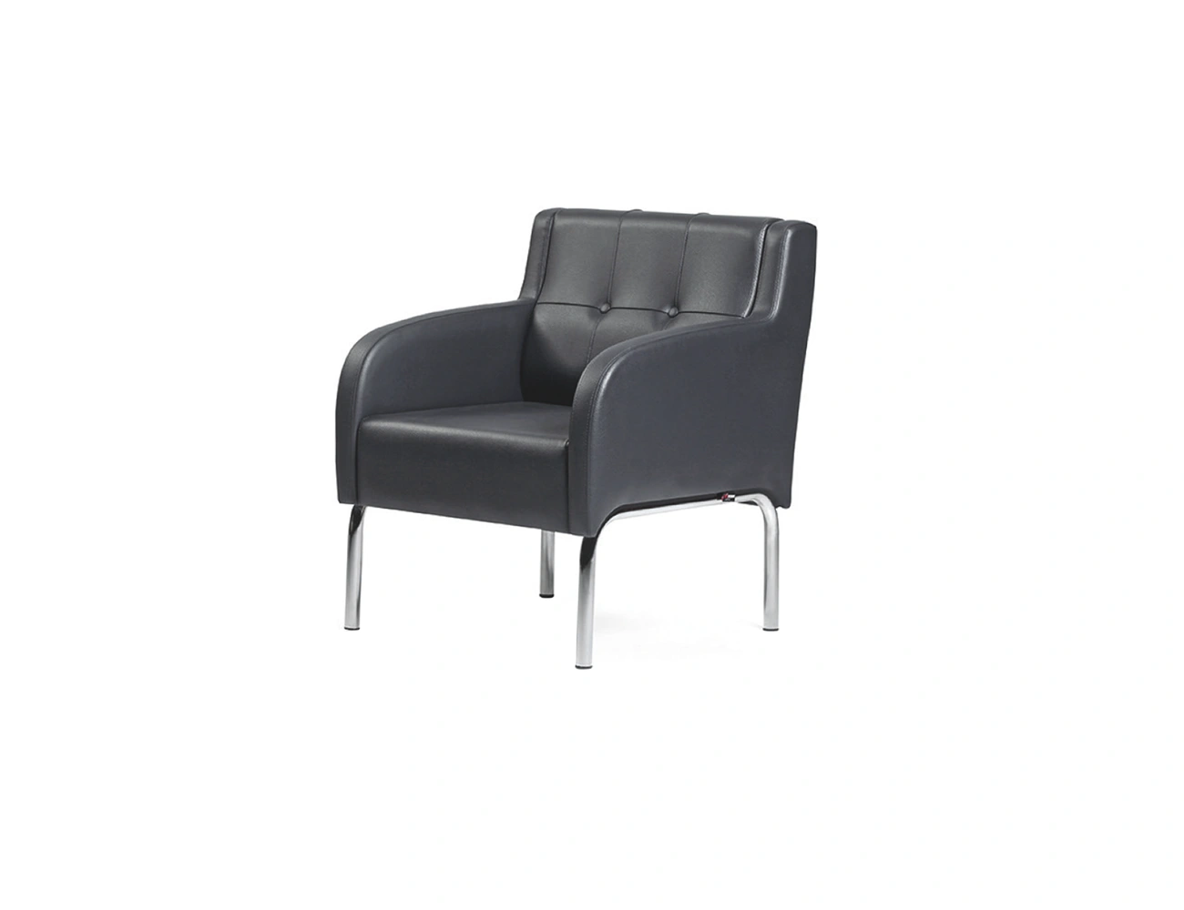 Logic Office Armchair SofaTurkey office armchair OfficeDesign ModernWorkplace QualityFurniture 1 A compact force of elegance. The Logic Office Armchair, with its upholstery and legs, offers a high-level executive feel, making it the perfect choice for modern office rooms and reception areas.